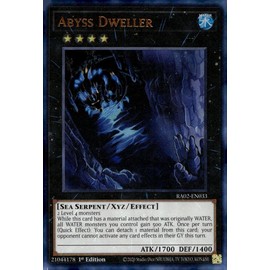 Abyss Dweller (PUR) - RA02-EN033 - Prismatic Ultimate Rare - 1st Edition