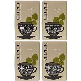 (4 PACK) - Clipper - Organic Nettle | 20 Bag | 4 PACK BUNDLE
