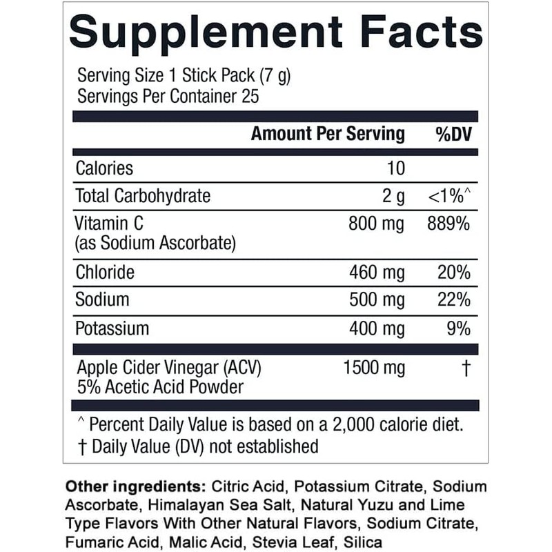 Essential Elements Hydration Packets - Yuzu Lime Pack - Sugar