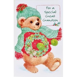 Greeting Card May All Your Dreams And Wishes Come True - Merry Christmas Great-Grandson