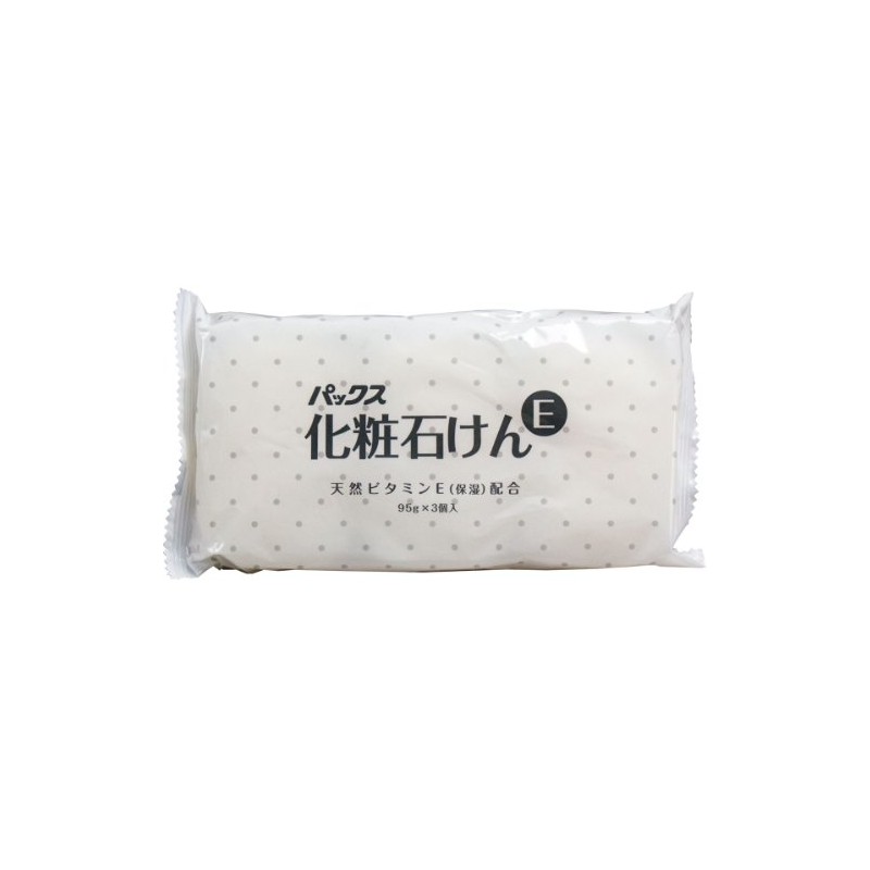 Pax Cosmetic Soap E 3.3 oz (95 g) x 3