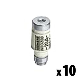 SIEMENS - Pack of 10 NEOZED fuse insert 400 V gL/gG 6 A