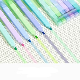 Aesthetic Cute Highlighters, 12Pcs Highlighters Assorted Colors Quick Dry Marking Pens Bible Highlighters and Pens,Aesthetic Cute Pastel Highlighters Set,No Bleed Gel Highlighter, Bible Highlighters