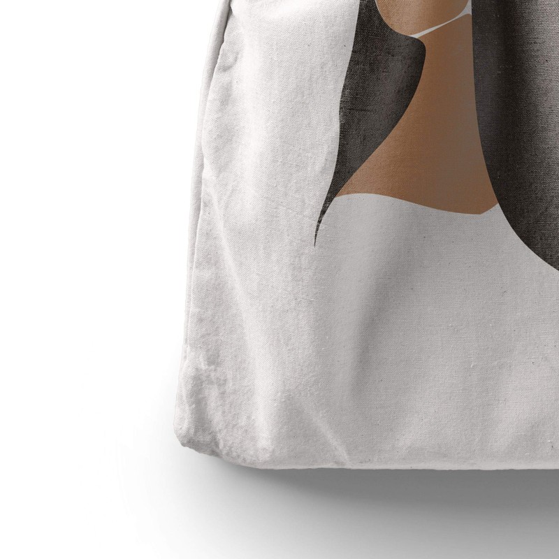 Le Jardin du Lin Printed Cotton Bags with Drawstring, Shopping