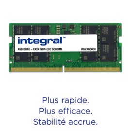 Integral 16GB DDR5 SO-DIMM RAM Kit (2 x 8GB) 5600MT/s PC5-44800 CL46 Laptop/Notebook/MacBook/NUC Memory Module