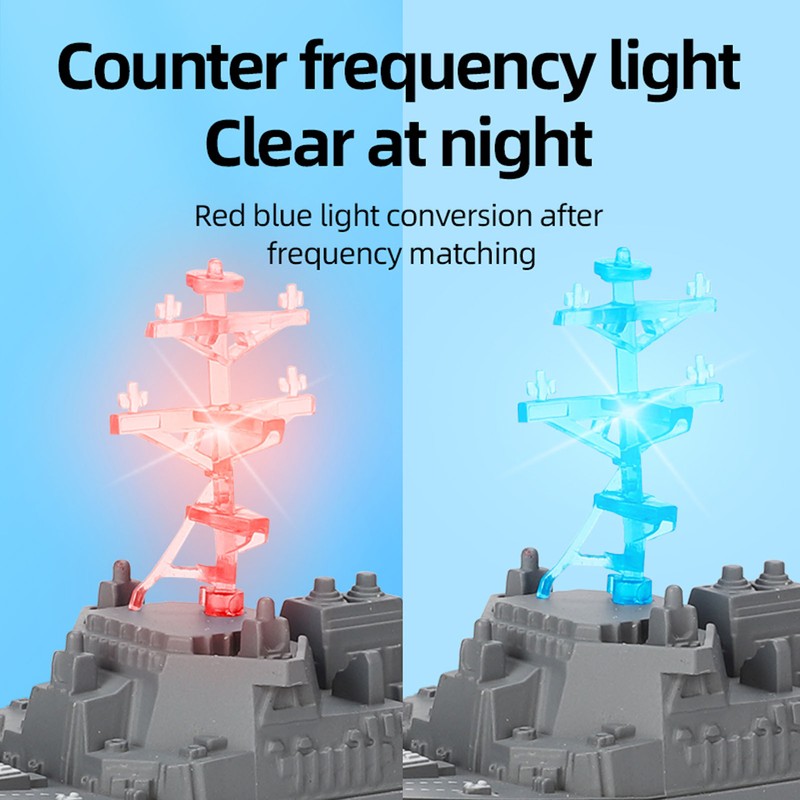 2.4GHz Remote Control Mini Boat Simulation Remote Control Warship Water