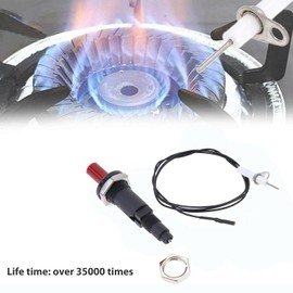 2 x Universal Ceramic Spark Electrode 1.1m Piezo Spark Ignition Gas Grill Oven