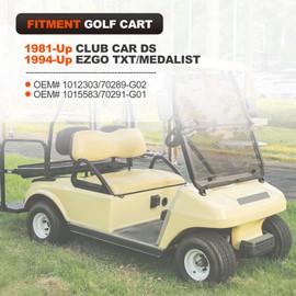 Upgraded Golf Cart Spring Bushing Kit Rear Leaf Springs Bushing Sleeve Compatible with 1994-Up EZGO TXT/Medalist & 1981-Up Club Car DS, Replaces for 70291G-01 70289-G02 1015583 1012303