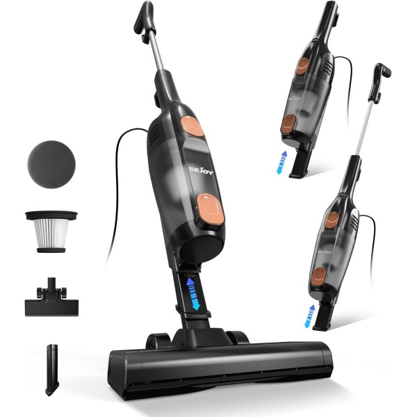 SEJOY 3 in 1 Corded Vacuum Portable Handheld Stick Electric