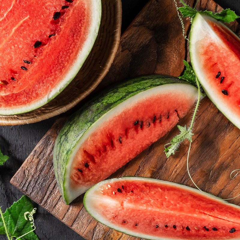 Organic Watermelon Seeds (Crimson Sweet) - Approx 12 Seeds -
