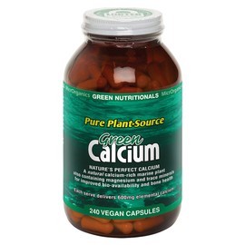 Green Nutritionals GreenCALCIUM 240 capsules - Vegan Vegetarian Friendly