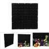 81 Pockets Vertical Felt Garden Plant Growing Container Bags Wall