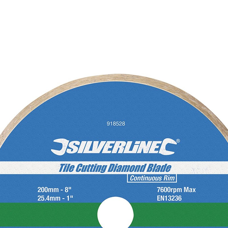 Dapetz ® Tile Cutting Diamond Blade 200 x 25.4mm Continuous