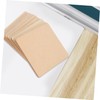 Operitacx Set of 10 Unfinished Wood Planks 100mm x 10