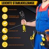 Crimping Pliers Drywall Pliers, GEERYZHE Profile Composite Pliers Punch Pliers