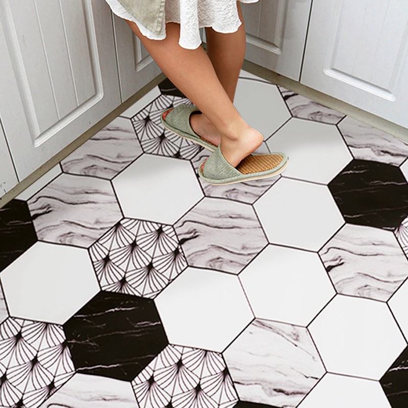 Large leather kitchen mat, floor mat, entrance mat K-5AL, (120x180)