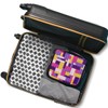 PATTERNFUL Purple Building Blocking Hanging Travel Toiletry Bag for Kids,