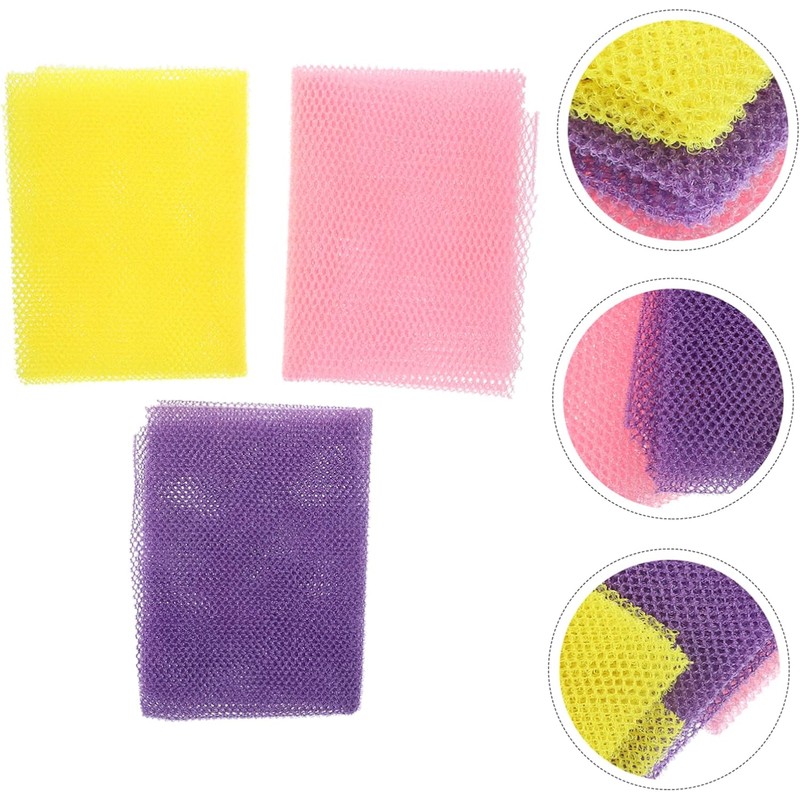 Esponja Exfoliante Africana Gogogmee Set de 3 Piezas para Limpieza