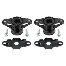 TRQ Rear Upper Shock Mount Kit Compatible with 2011-2018 Dodge Durango Jeep Grand Cherokee
