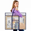3 Pack Large Poster Storage Bag, 25.5" x 31.5" Bulletin