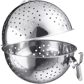 Westmark Rice Ball - Practical Strainer for Cooking Rice, Ideal for Making Sushi, Jasmine or Basmati Rice, Also as a Spice Strainer - Stainless Steel, 1 Litre