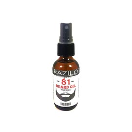RAZILO VOYAGE DE 81 Beard Oil Spray for Men. Leave-in Beard & Mustache Conditioning Premium Oil Blend that Promotes Healthy Hair Growth; Soften Your Skin & Fights Itch: 2.1 oz Spray