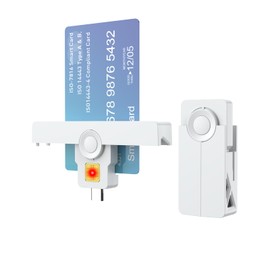 USB C CAC Reader Military Smart Card Reader DOD Military USB Common Access CAC, Mini Fold ID, Debit, Credit Card Reader, Compatible with Windows, Mac OS, Linux, Android Phone (Type C)