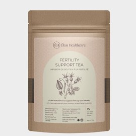 Elan Healthcare Fertility Support Tea, Organic Wild Harvested, 15 Tea Bags Supports Hormonal Balance & Reproductive Wellness, Caffeine-Free, Sustainably Sourced, Made in Canada