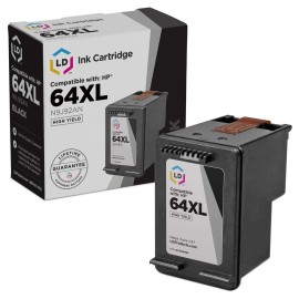 For HP LD Ink Cartridge Replacement for HP 64XL N9J92AN High Yield (Black)