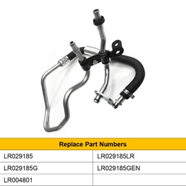 LR029185 High Pressure and Power Steering Feed Return Pipe Hose for Freelander Mk2 2006-2014