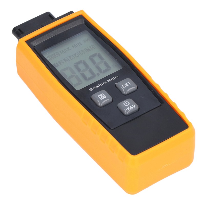 Wood Moisture Meter High Accuracy Easy to Read Portable Digital