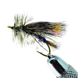 Stimulator Fly Fishing Flies - 1 Dozen. Trout Flies (Purple, 10)