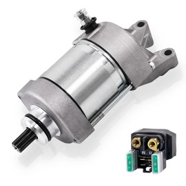 Aumtoni Starter Motor W/Solenoid Kit 14B-81890-00-00 Compatible with Yamaha YZF R1 2009-2014, Powersports Starter Motor Assembly