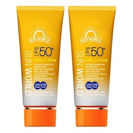 Sun World Super Sun Cream 80ml 1+1 Waterproof Functions  / 썬월드 수퍼 썬크림 80ml 1+1 워터프루프 기능성