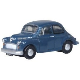Oxford Diecast NMOS007 Morris Minor Saloon Trafalga Blue N Gauge