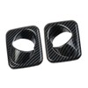 crosselec Carbon Fiber Tail Gate Licence Light Cover Trim for