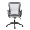 Height Adjustable Arms Mid-Back Mesh Task Office Chair, 25" W