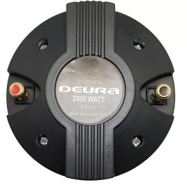 DEURA®2000W 44MM 1.75" Titanium Compression Driver Screw-on Horn Speaker Tweeter