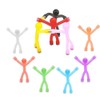 DIGNFENG Set of 10 Colourful Mini Magnetic People - Strong