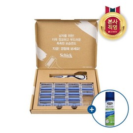 LG Household &amp; Health Care Chic Hydro 5 Base Blade 14 packs + (+ Sensitive Lime Foam 60ml) / LG생활건강  쉬크 하이드로5 베이스 날14입+기 (+ 센서티브 라임폼 60ml)