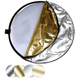 Impact 5-in-1 Collapsible Circular Reflector Disc - 22"