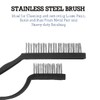 iPEAK Wire Brush Set Pair of Steel Wire Brushes For
