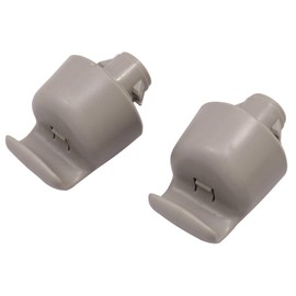 FZJDSD 2X Sun Visor Retainer Clip Hook Compatible with Nissan Murano Rogue Pathfinder Altima 2005-2020 Grey Replace 96409-3JA0A 96409-5HA0A 96409-4GA0A 96409-1MA0A