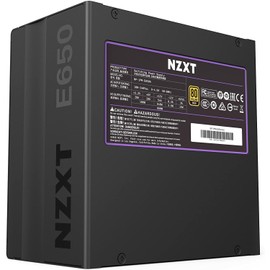 NZXT E650 650-Watt ATX Power Supply PSU Fully Modular 80 Plus Gold No Cables