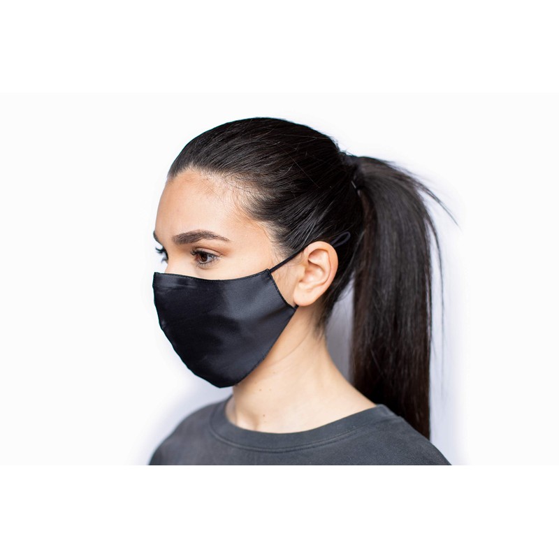 HABAC STUDIO - 100% Mulberry Silk Face Mask, Face Masks