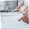 Healeved 50pcs Reusable Travel Toothbrushes Soft Bristle Teeth Brush for
