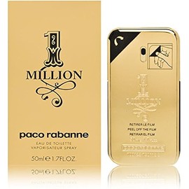 Paco Rabanne 1 Million Fragrance For Men - Fresh And Spicy - Notes Of Amber, Leather And Tangerine - Adds A Touch Of Irresistible Seduction - Ideal For Men With Rebellious Charm - Edt Spray - 1.7 Oz