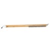 Long Pizza Oven Brush with Scraper Mounted Metal Bristles Pizza