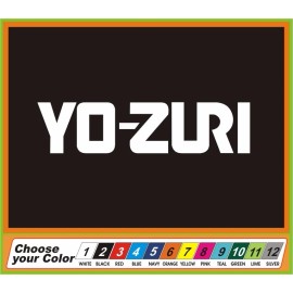 Auto Images 7" Fishing Yo-Zuri fish tackle Vinyl Decal Sticker window Car Truck boat