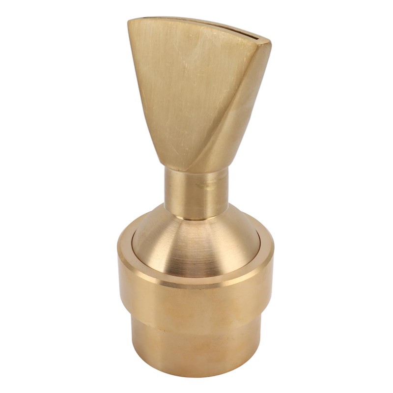 Fan Shaped Fountain Nozzle Copper Adjustable Uniform Water Spray Fan